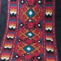 نوار  (یراق) سنتی بلوچی دوزی کاموا بافت نقش برجسته 