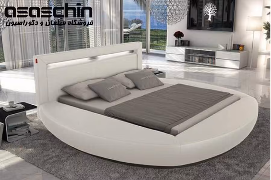 تخت خواب گرد رویال