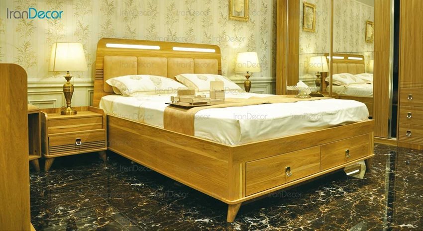 سرویس خواب بزرگسال مدل مارتا از ساج آسا