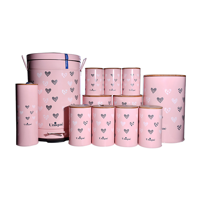 سرویس 12 پارچه قلبی یونیک کد 8023