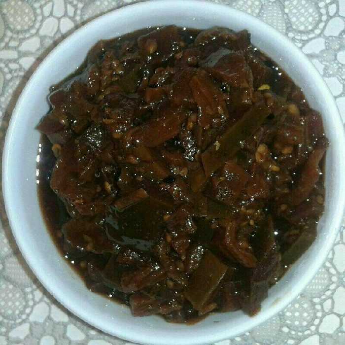 ترشی بادمجون با رب انار 800گرمی