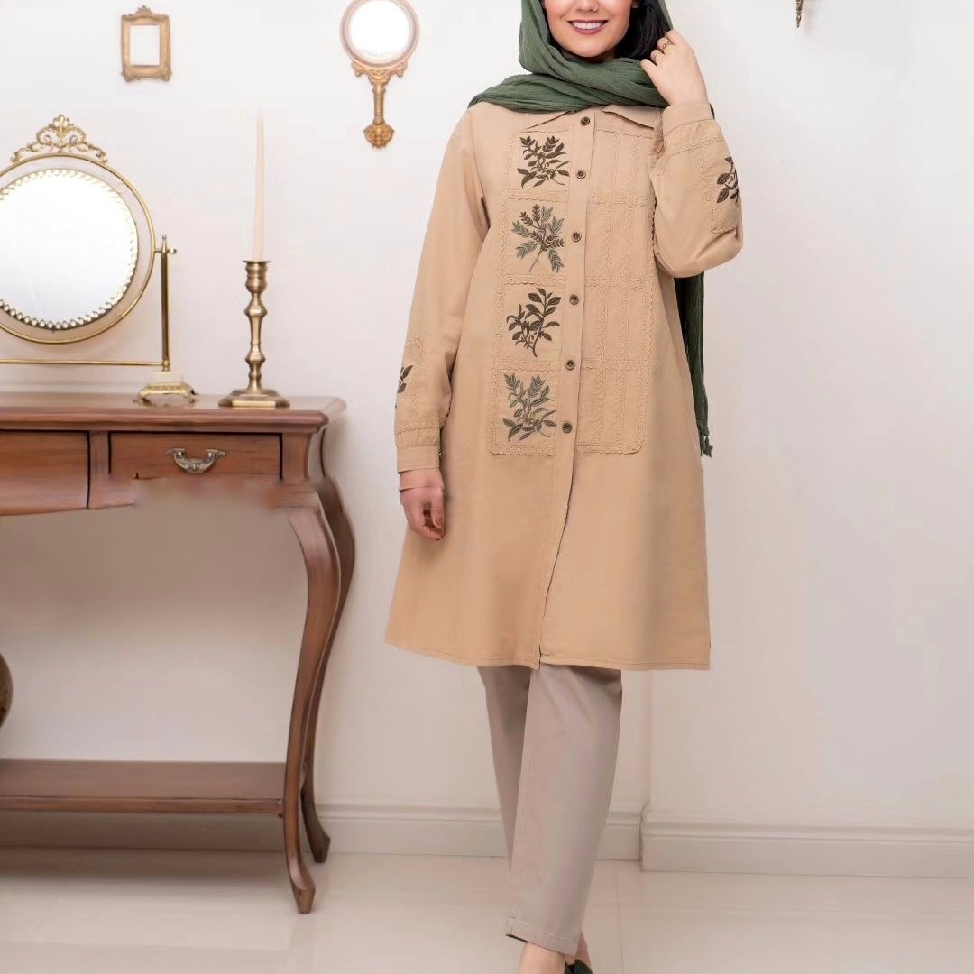 مانتو گلدوزی زنانه