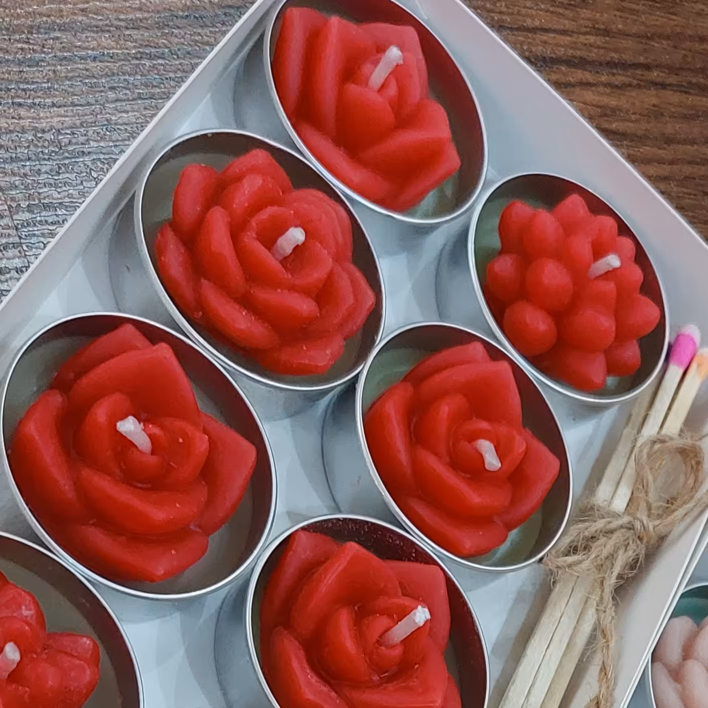 شمع وارمر گل یک عدد