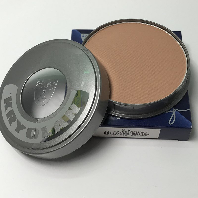 پنکیک زنانه سنگی کریولان شماره 3- KRYOLAN Cake Make up NO3W از ژالان شاپ