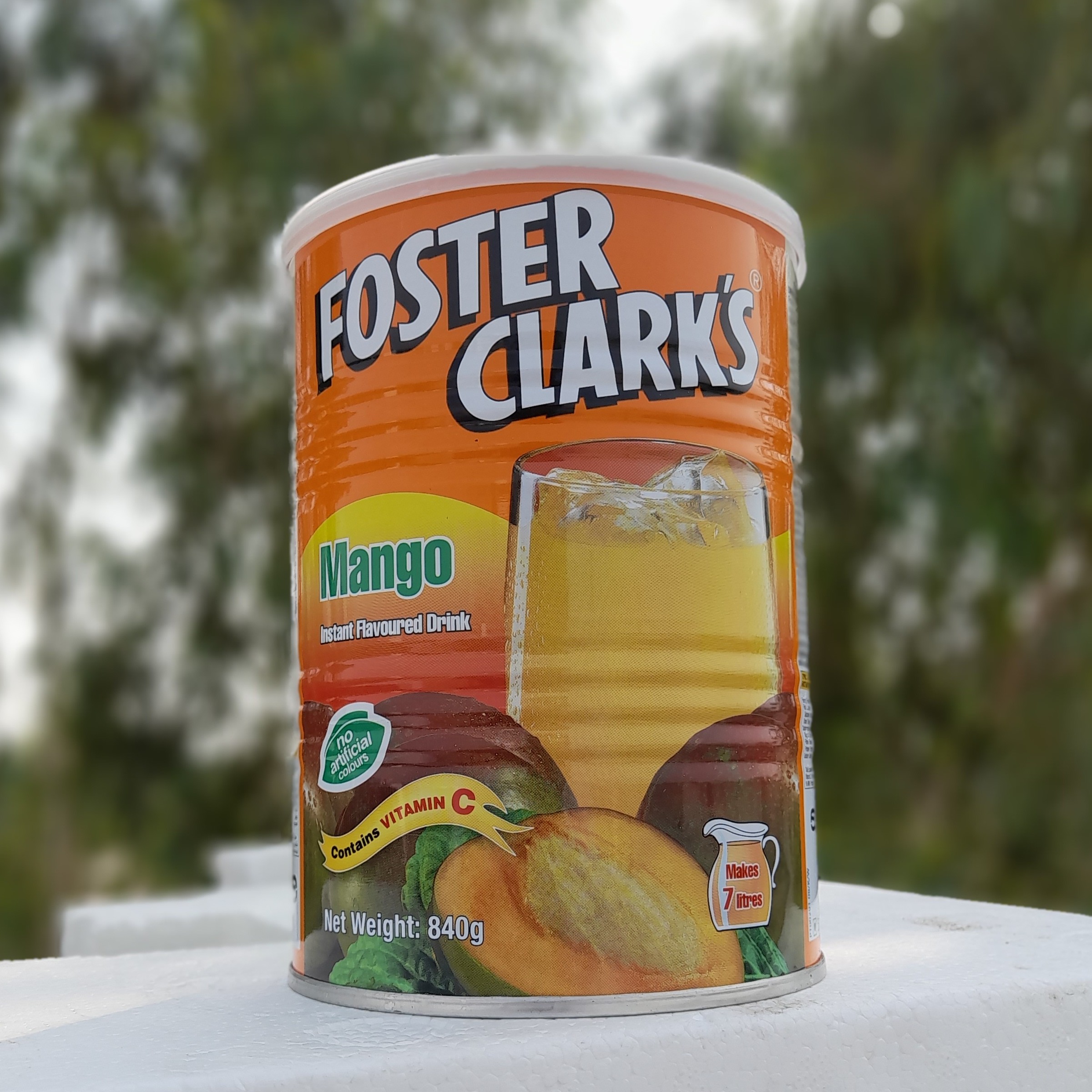 پودر شربت فوری فوستر کلارکس(Foster Clark s)  با طعم انبه خوش طعم و عالی درجه یک