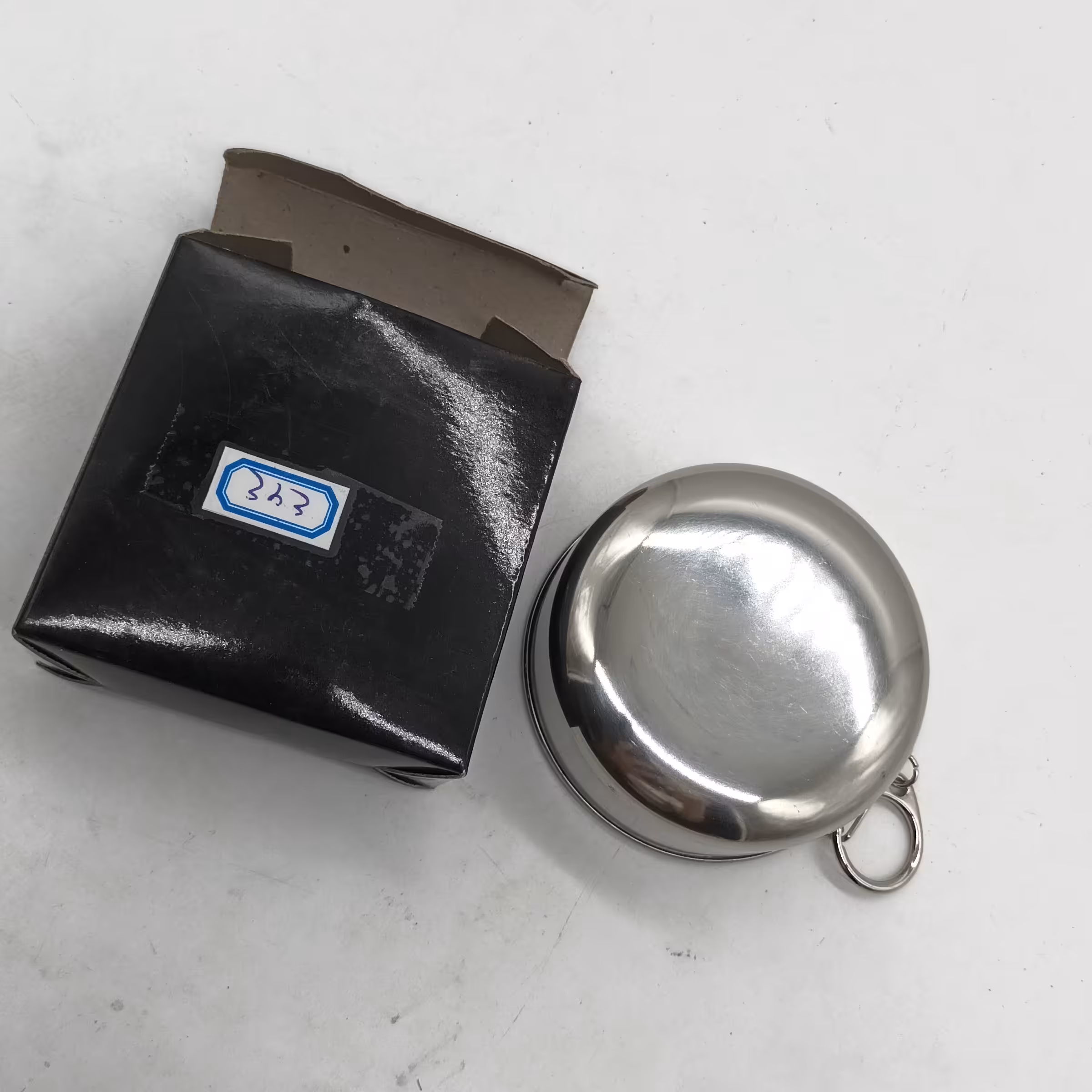 لیوان استیل تاشو بزرگ کد 464