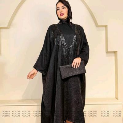 مانتو مجلسی بامبو مدل عبایی