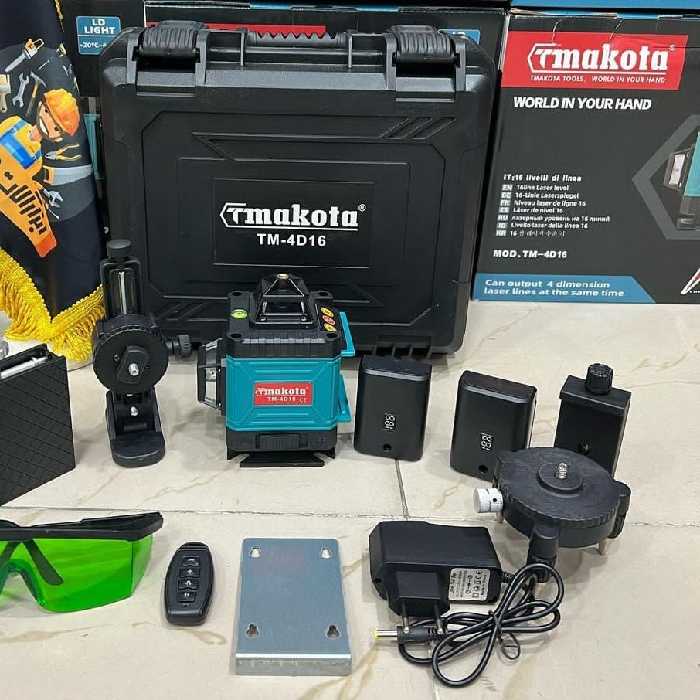 تراز لیزری ماکوتامدل MT 4D 16
4بعدی
 360 درجه
 نورسبز