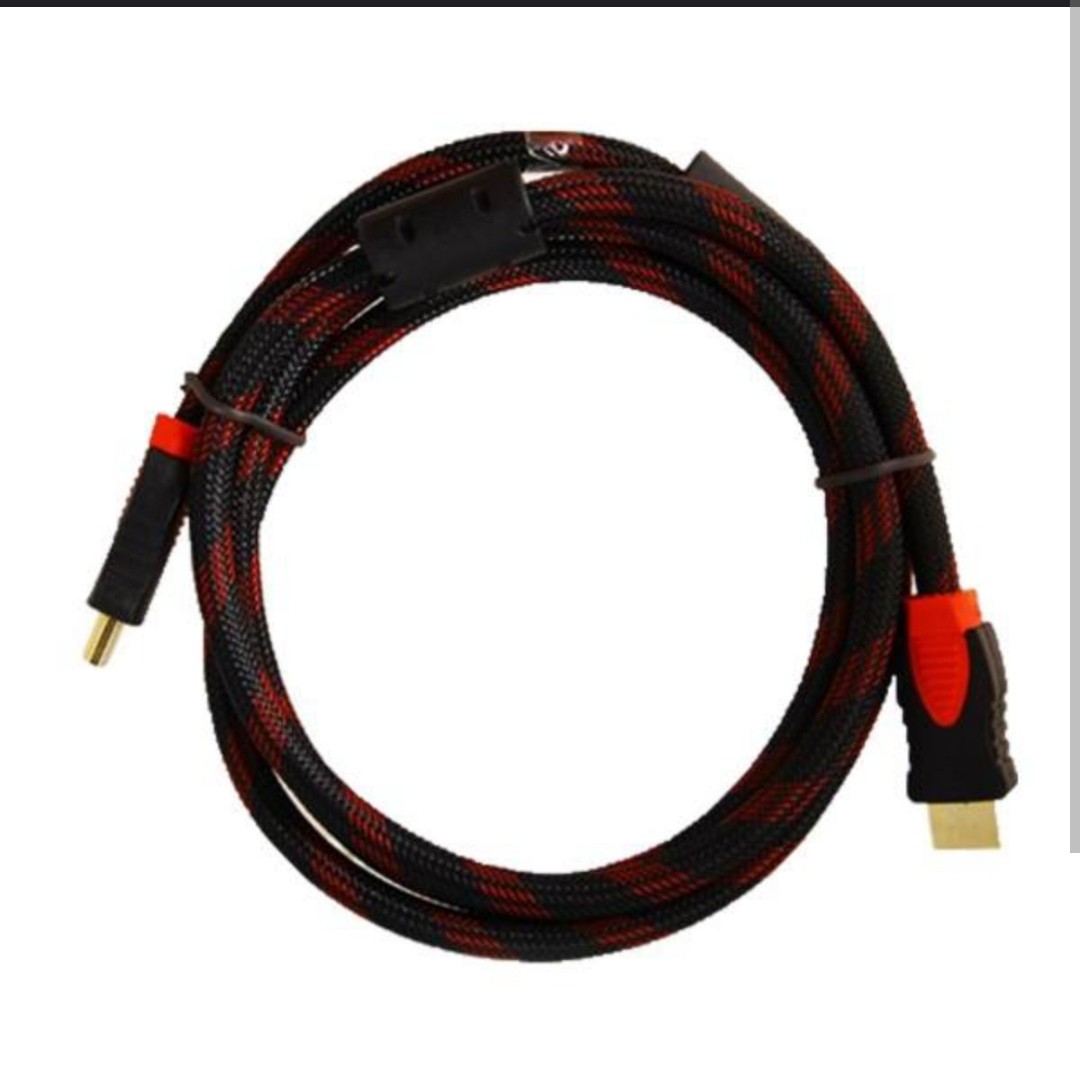 کابل 1.5 متری تصویر HDMI سوسماری پک نایلونی