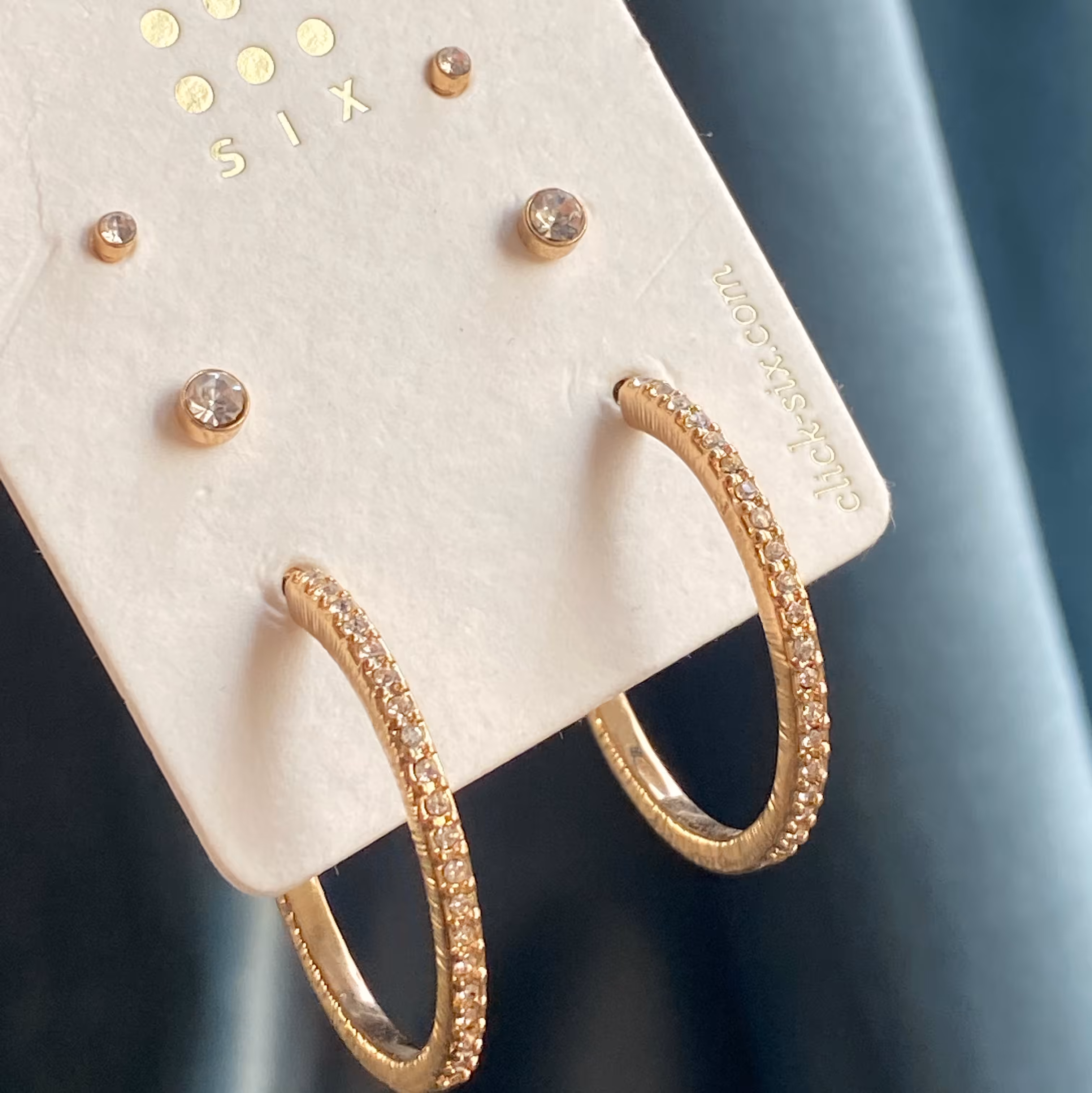 پک سه تایی گوشواره دخترانه کد76