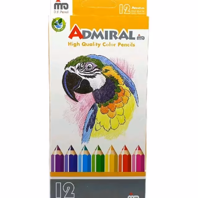 مداد رنگی 12 رنگ آدمیرال