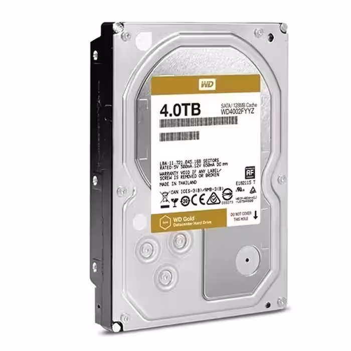Western Digital Gold WD4002FYYZ Internal Hard Drive - 4TB