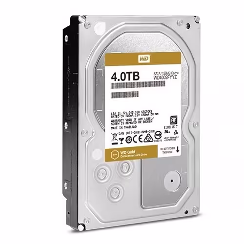 Western Digital Gold WD4002FYYZ Internal Hard Drive - 4TB