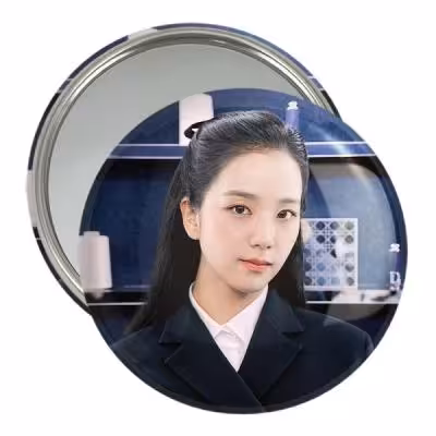 آینه جیبی خندالو مدل جیسو گروه بلک پینک Black Pink کد 16760