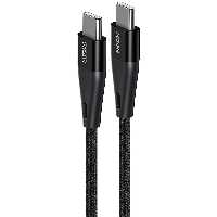 کابل CHOETECH چویتِک 60 وات تبدیل USB-C به USB-C پاور دلیوری طول 1.2 متری مدل XCC-1003 - Hiapple.ir