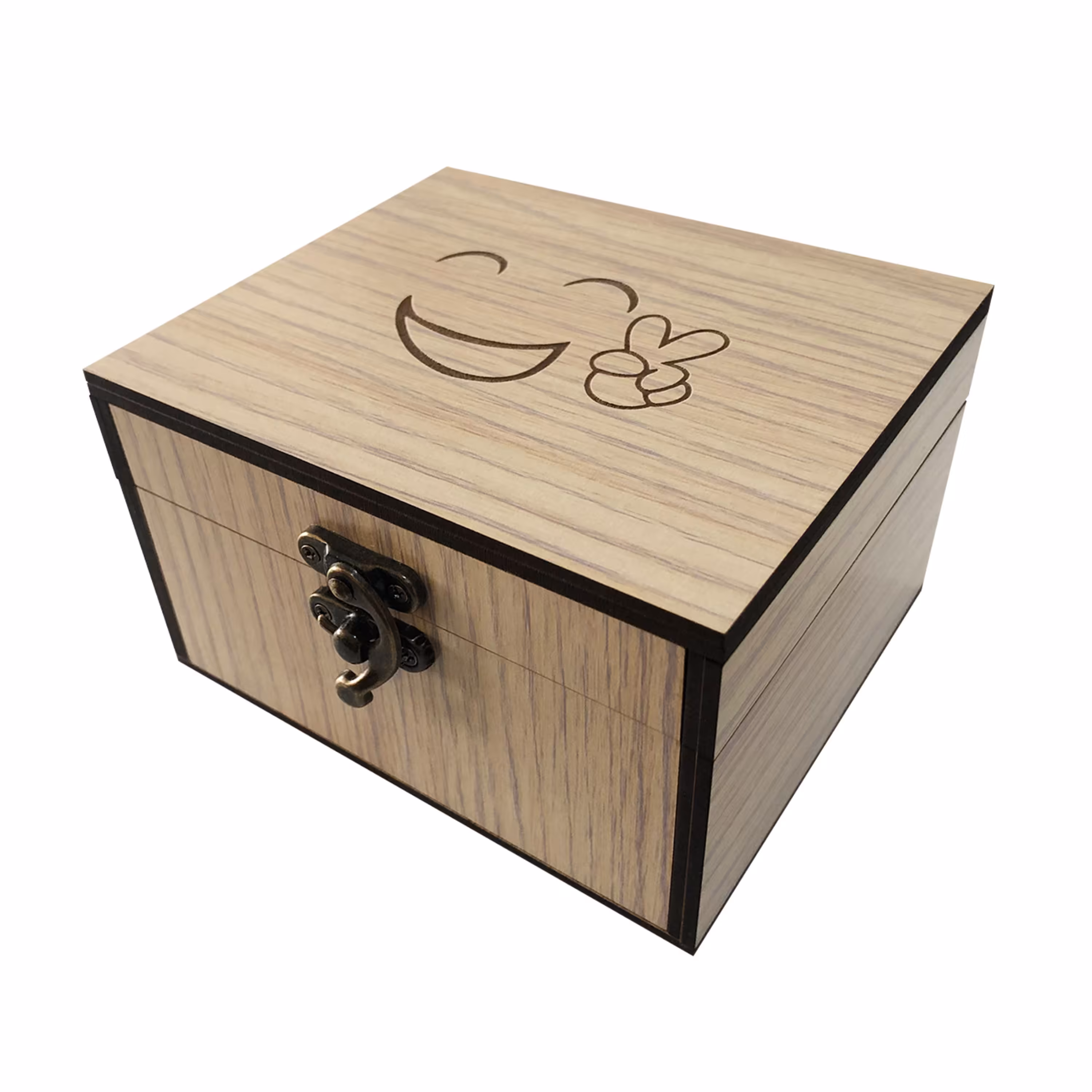 جعبه هدیه چوبی مدل H10