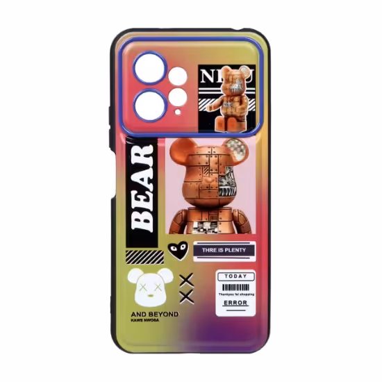 قاب گوشی لنز برجسته طرح دار برای Xiaomi Redmi Note 12 4G - کد 16