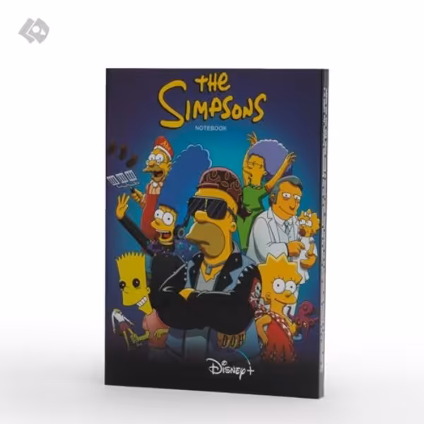 دفتر یادداشت مدل Simpsons کد 123 برند همیشه نوت