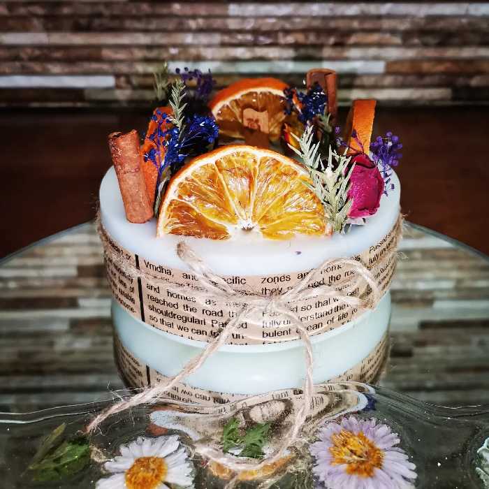 شمع پرتقالی