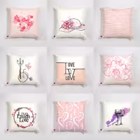 کوسن های صورتی شیک و جذاب