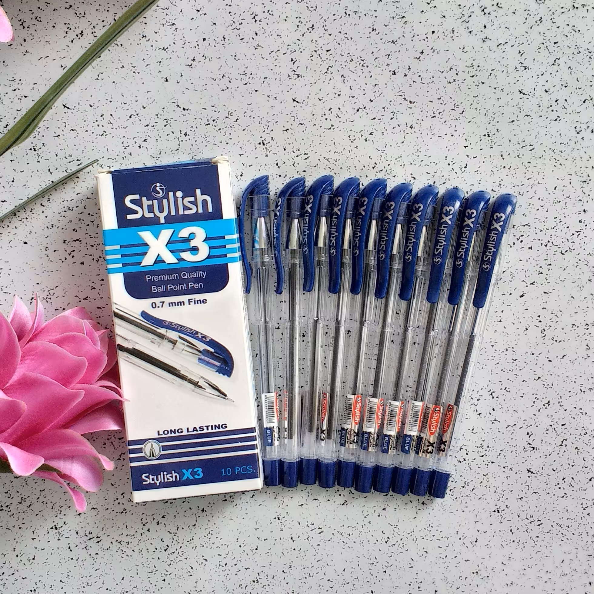 خودکار استایلیش مدل x3 (رنگ آبی)