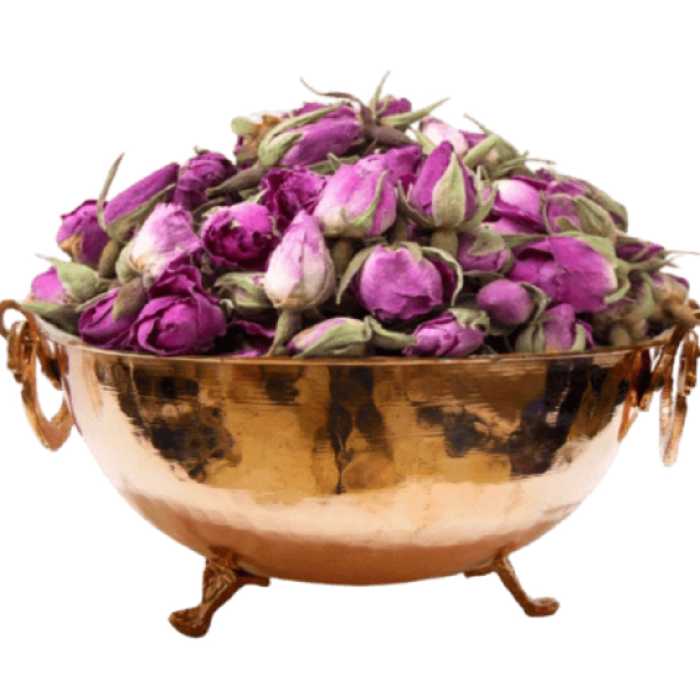 غنچه گل محمدی تمیز 100 گرم  آرامش اعصاب افسردگی . آلزایمر 