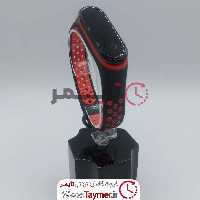 ساعت مچی دیجیتال طرح ساعت شیائومی دخترانه و پسرانه رنگ مشکی قرمز صفحه لمسی  