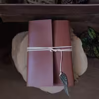 هدیه ولنتاین،دفتر دستساز چرمی کایرا 