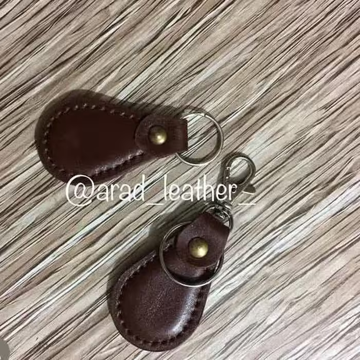 انواع جاکارتی چرمی دست دوز با حک لیزری متن دلخواه