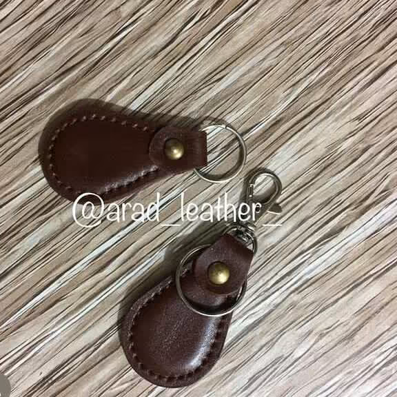 انواع جاکارتی چرمی دست دوز با حک لیزری متن دلخواه