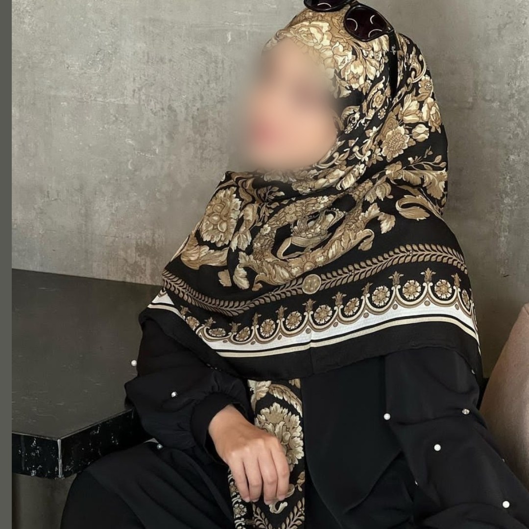 روسری نخ گارزا ژاکارد اعلا                  