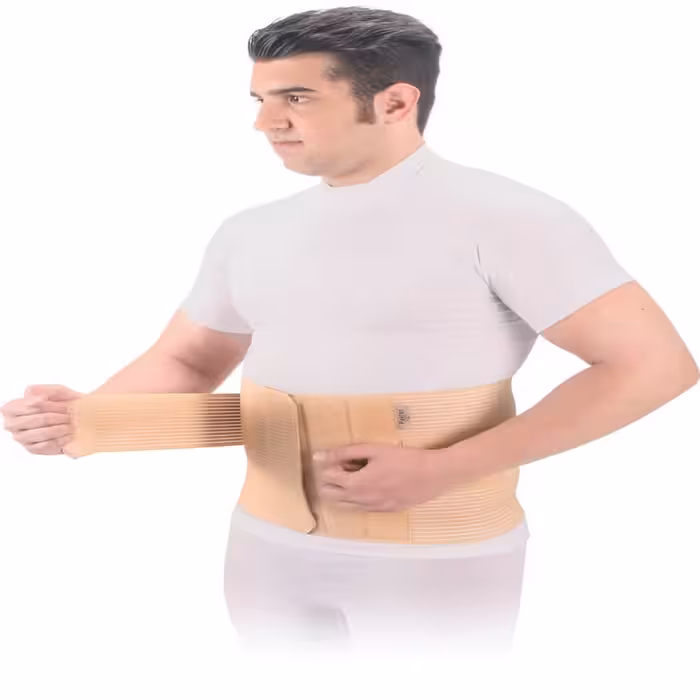 شکم بند قابل تنظیم صادراتی با کش دوبل پاک تن