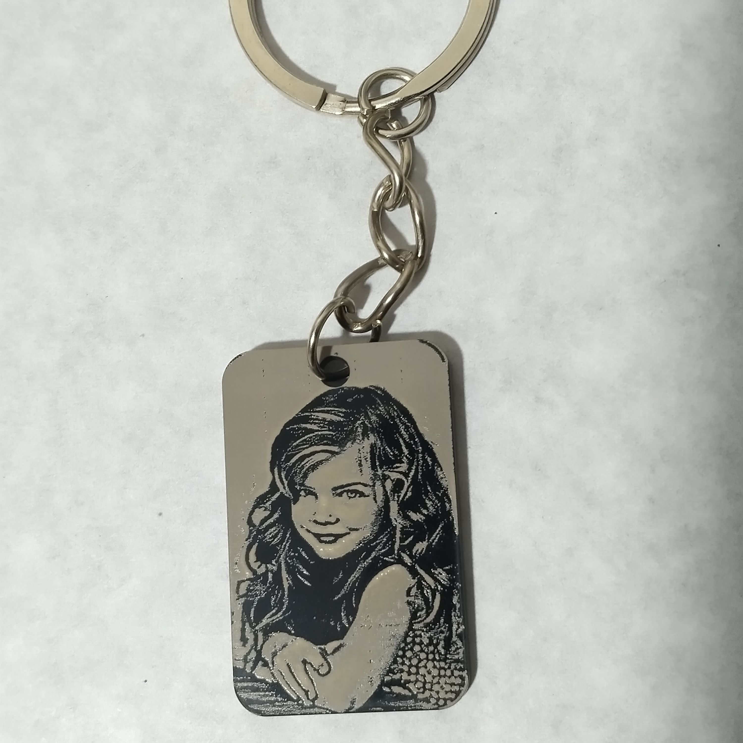 جاکلیدی دو طرفه  چهره طرح مستطیل (پلکسی)