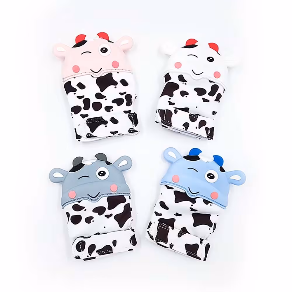 دندانگیر کودک طرح دستکش مدل گاو انلی بیبی Only baby