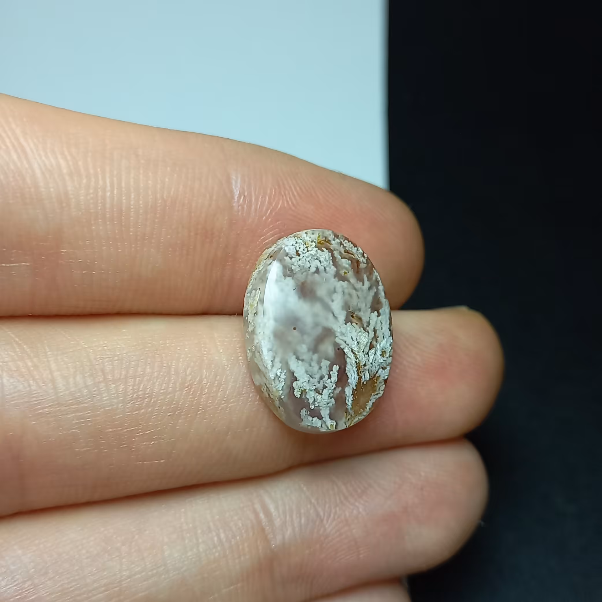 نگین سنگ شجر  بهاری ابعاد  سنگ طبیعی