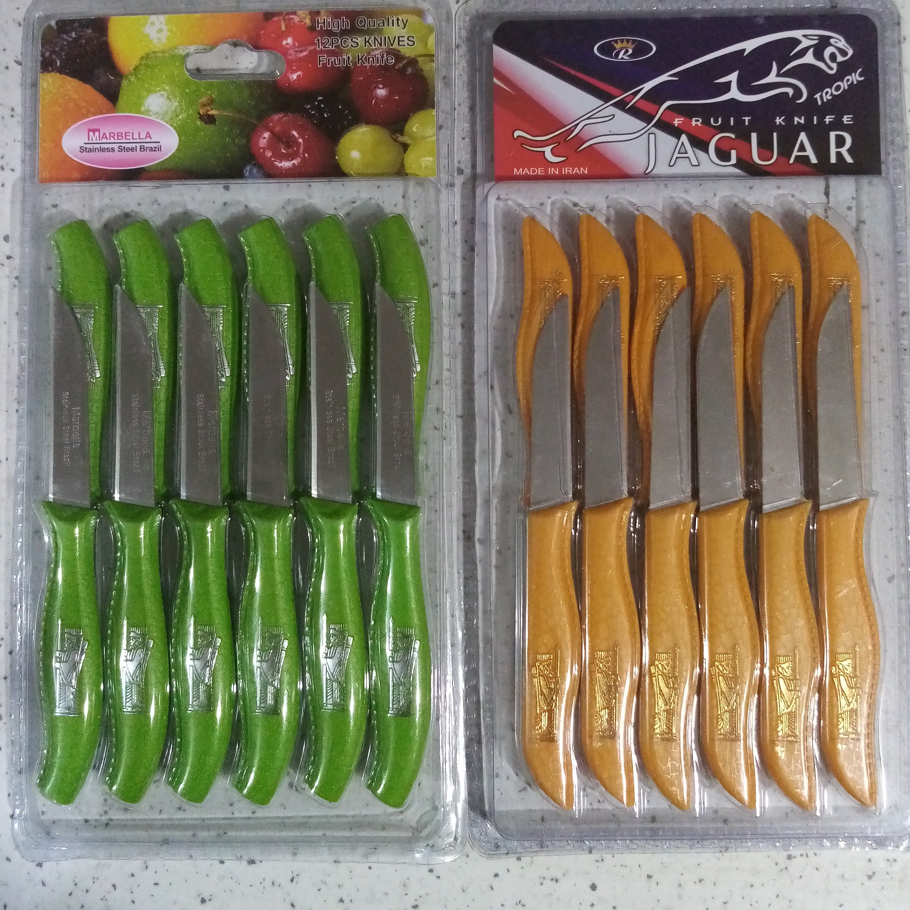 چاقو میوه خوری 12عدد