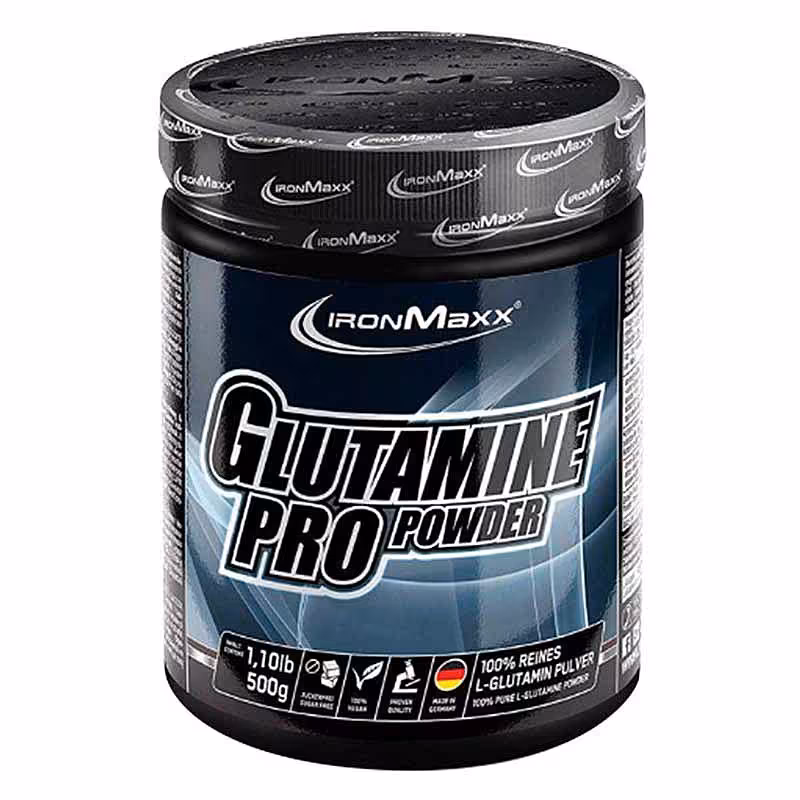 گلوتامین پرو آیرون مکس 500 گرم | Ironmaxx Glutamine Pro 500 g