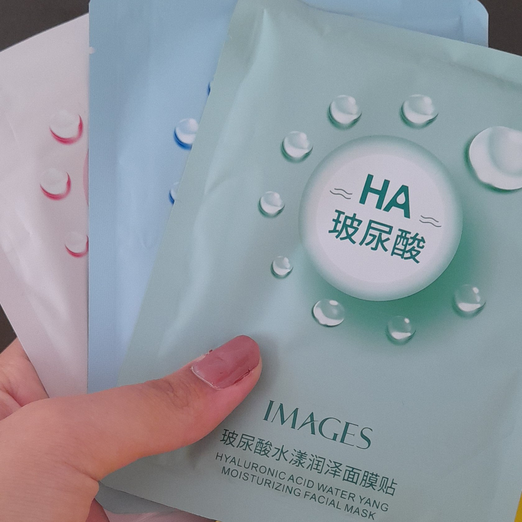 ماسک ورقه ای هیالورونیک اسید ایمیجز آبرسان قوی پوست