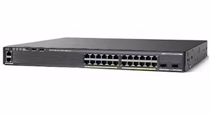 سوئیچ 24 پورت مدیریتی سیسکو مدل WS-C2960XR-24PD-I