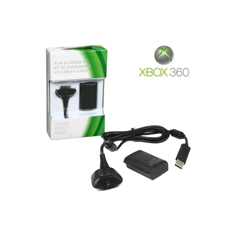 باتری و شارژر دسته بازی 2 کاره XBox 360 NI-MH 4800mAh