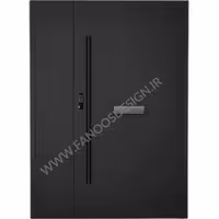 درب حیاط ساده اهنی – کد40005