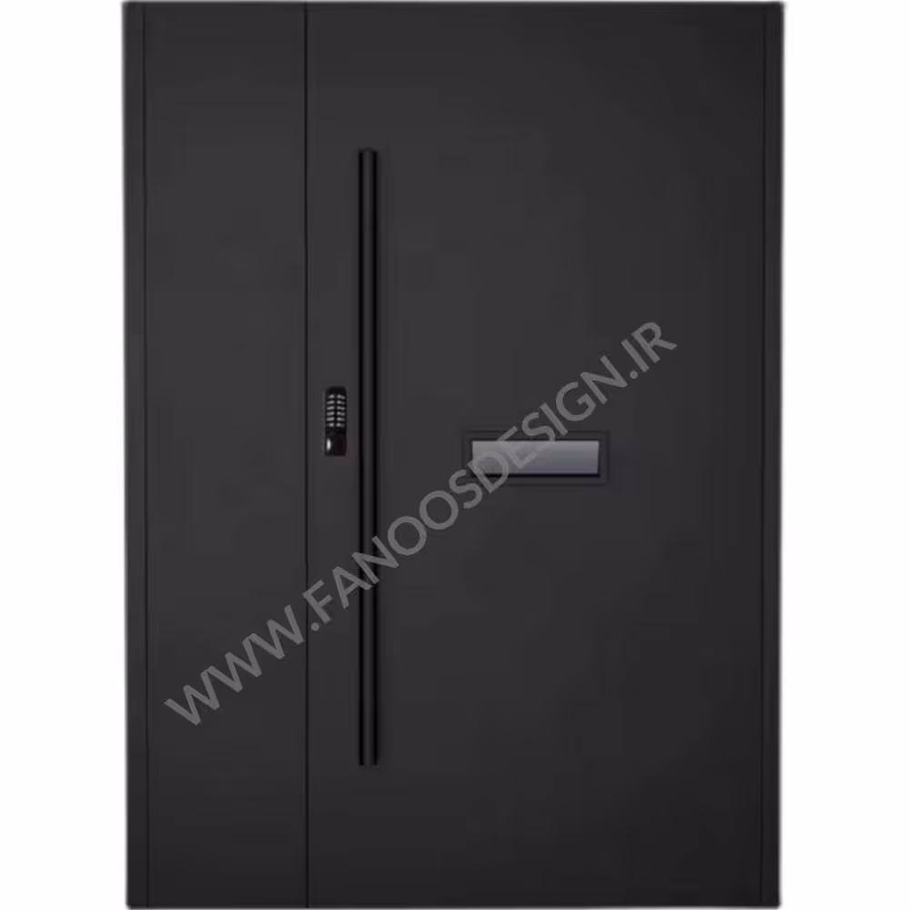 درب حیاط ساده اهنی – کد40005