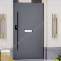 درب فلزی ساده حیاط کد40006