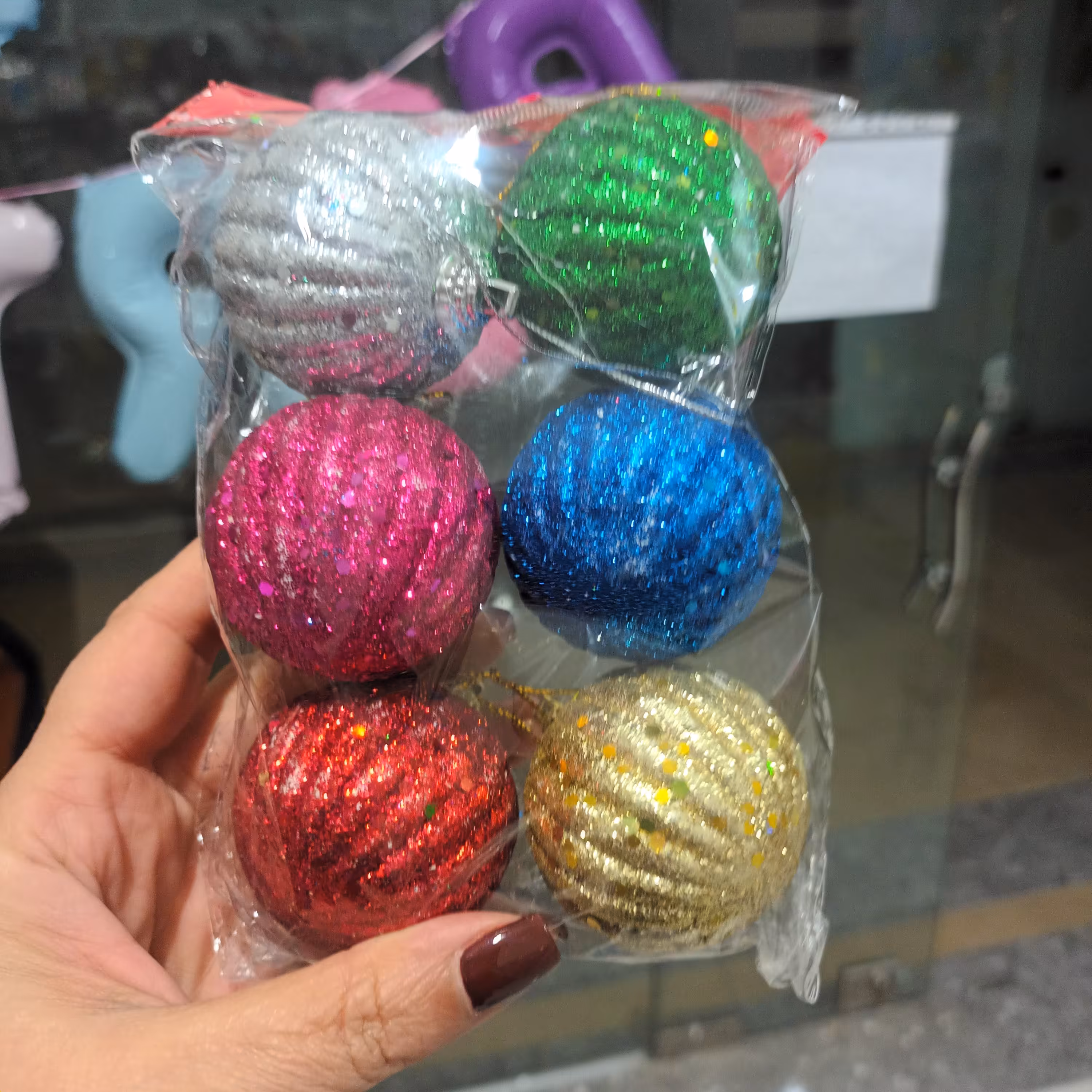 گوی رنگی اکلیلی مدل 2 (قیمت نوشته شده برای یک عدد میباشد) 