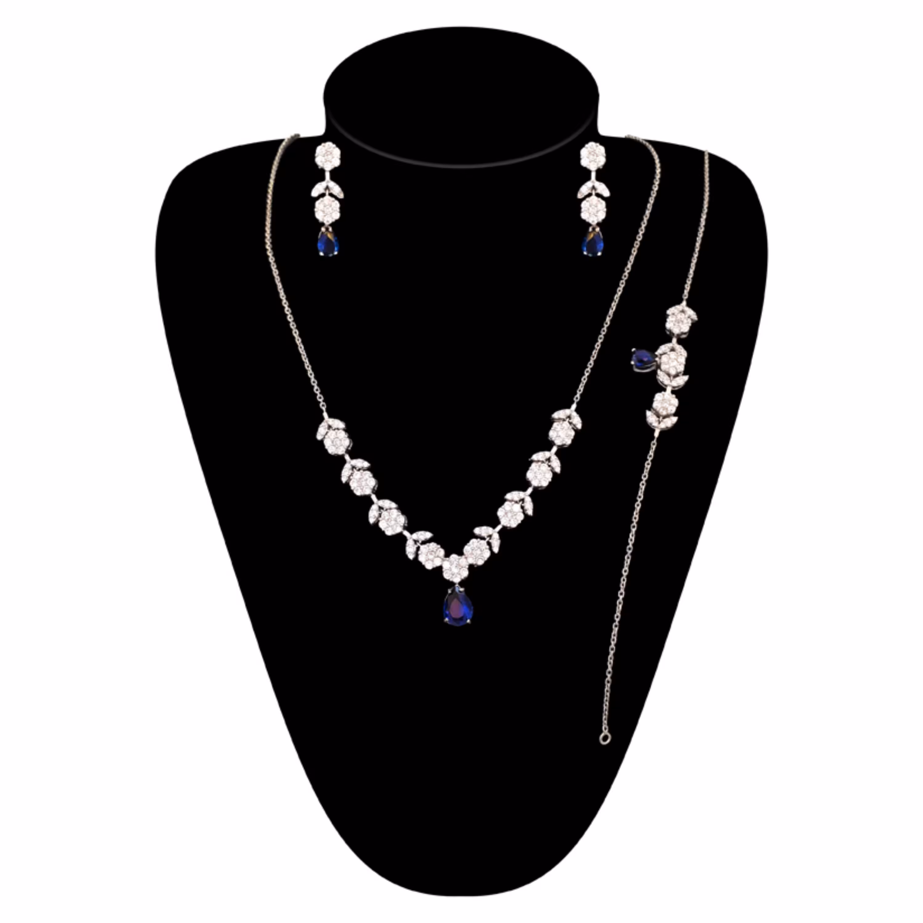 ست نقره زنانه کد Set065PB