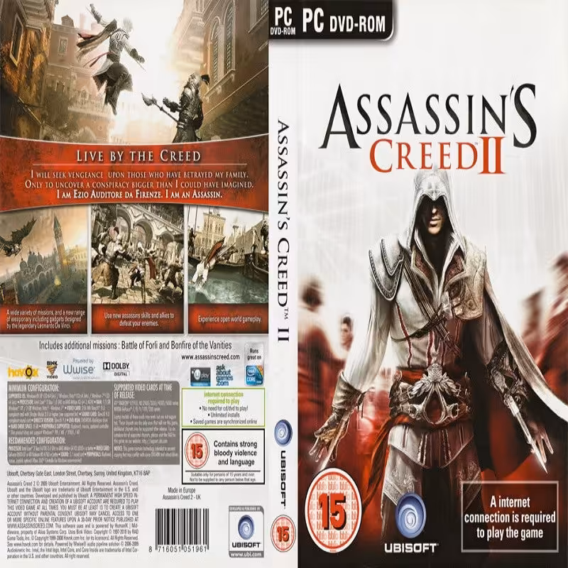 بازی کامپیوتری assassins creed 2