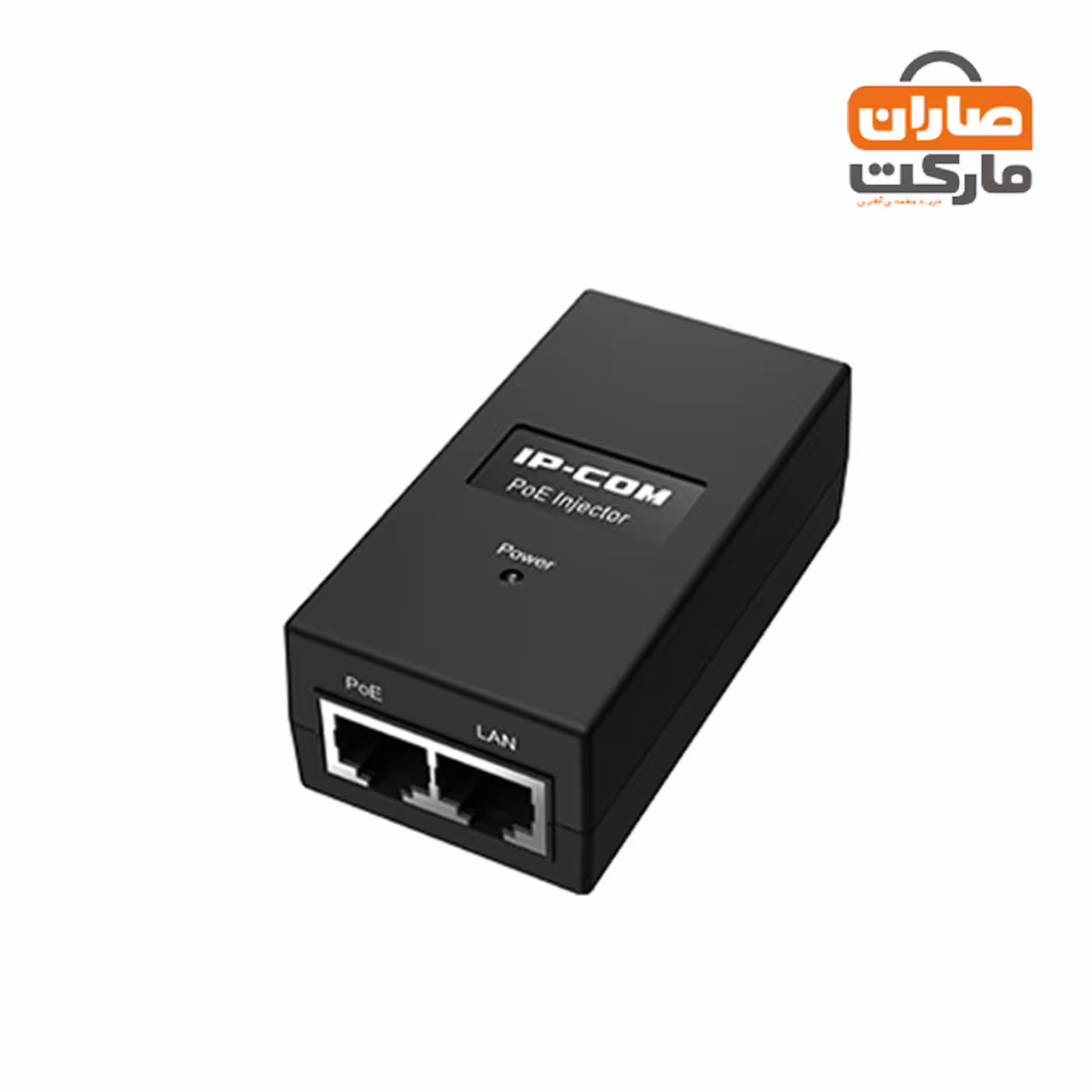 مبدل شبکه به PoE مدل IP-COM PSE15F
