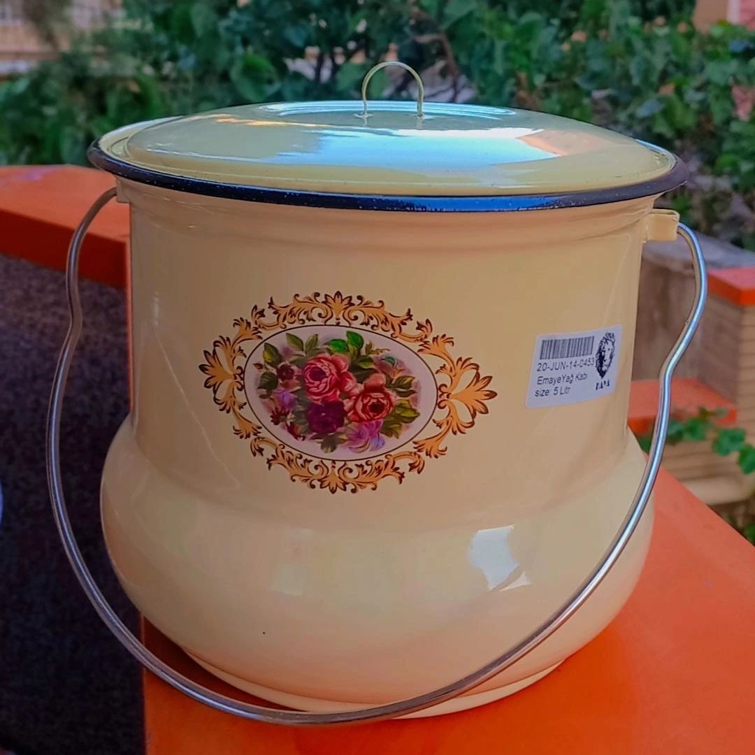 دبه روغن لعابی _ 5 لیتری_ نوستالوژی _ بدون سرب