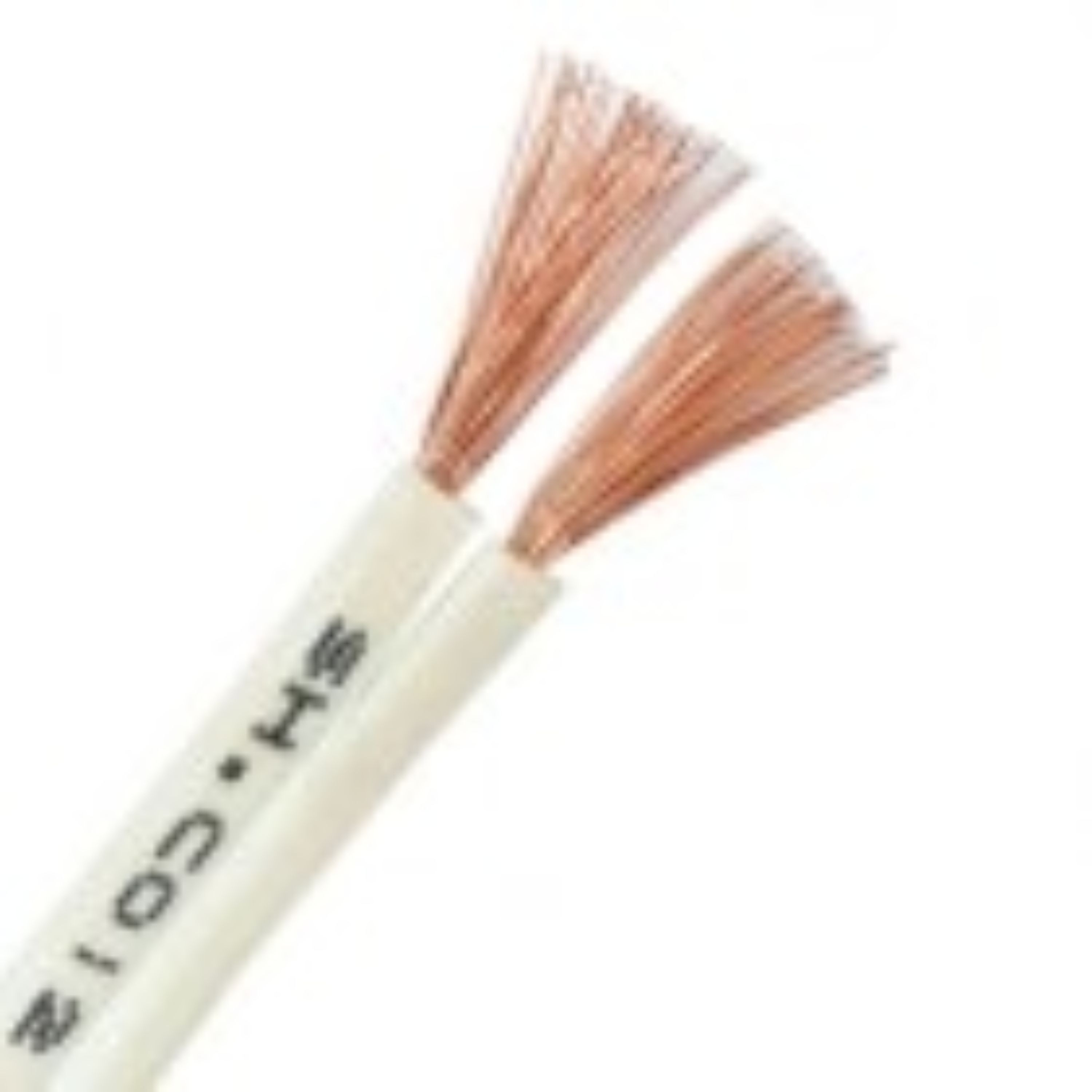 سیم نایلونی دو رشته سایز یک سفید تبریز هادی ( 5 متری )