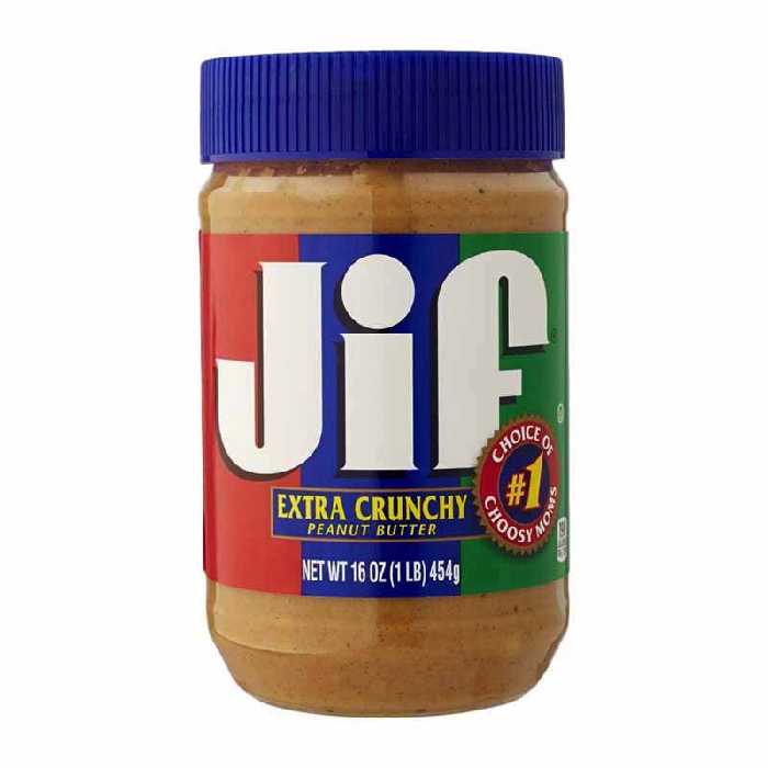 کره بادام زمینی کرانچی جیف اصلی Creamy peanut butter Jif